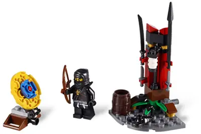 LEGO Ninjago 2516 Ninja Training Outpost set, image 2