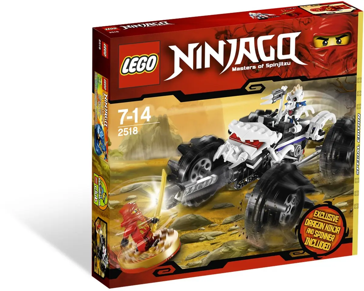 LEGO Ninjago 2518 Nuckal's ATV set, image 7