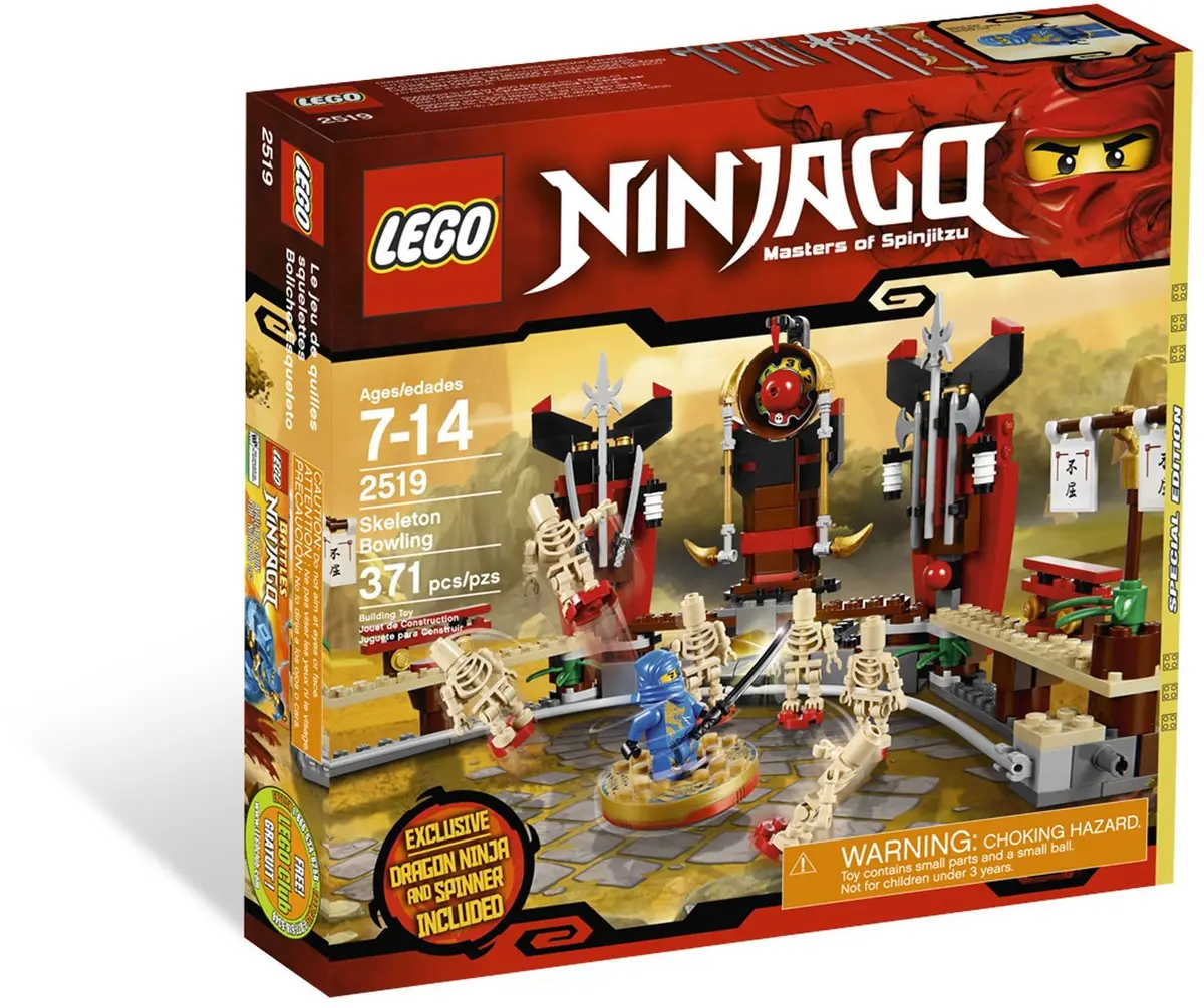 LEGO Ninjago 2519 Skeleton Bowling set, image 7