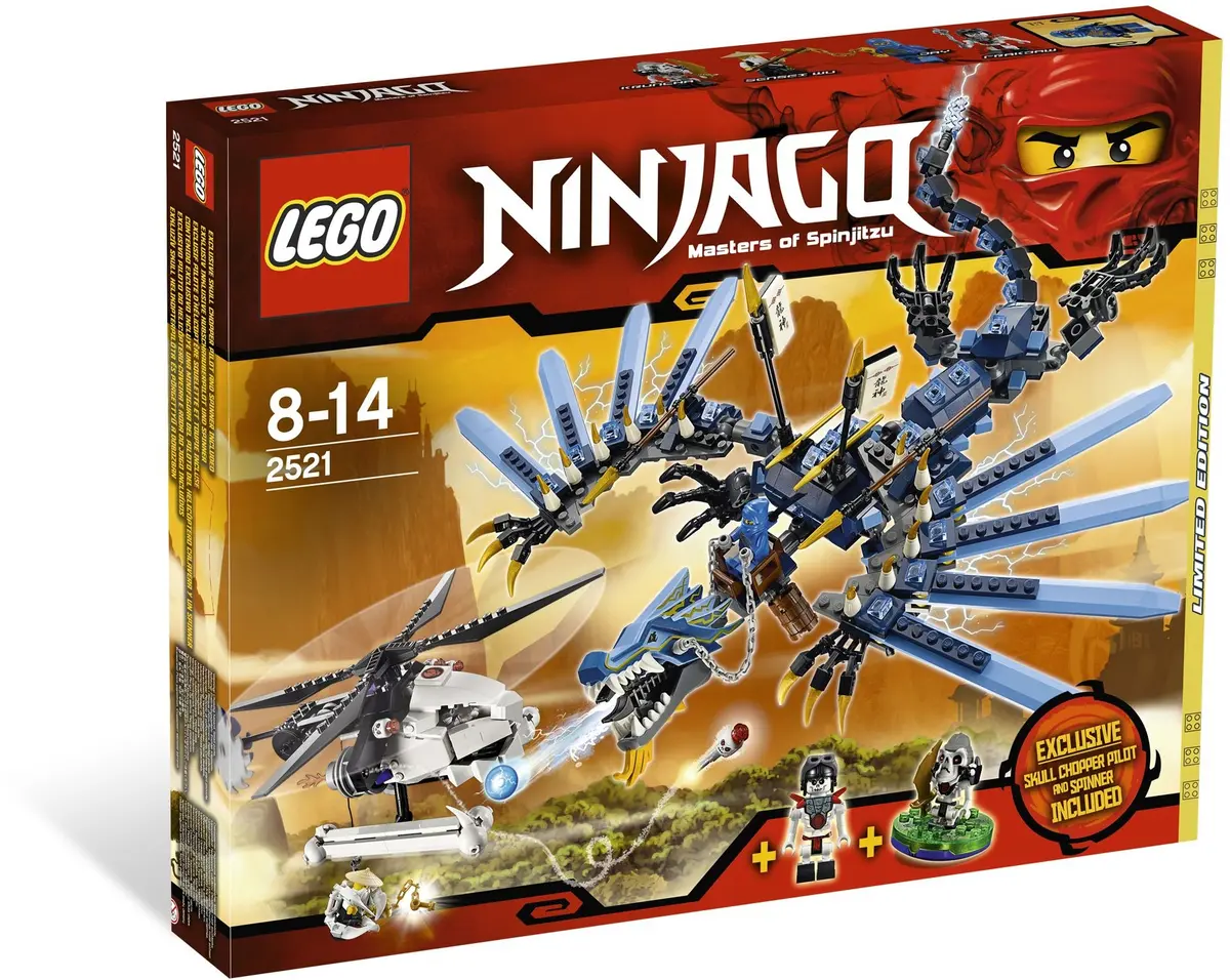 LEGO Ninjago 2521 Lightning Dragon Battle set, image 7