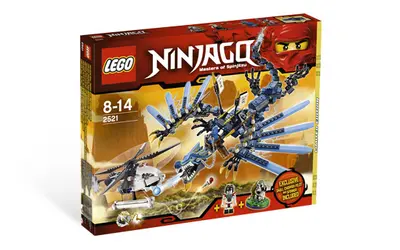 LEGO Ninjago 2521 Lightning Dragon Battle set, image 4
