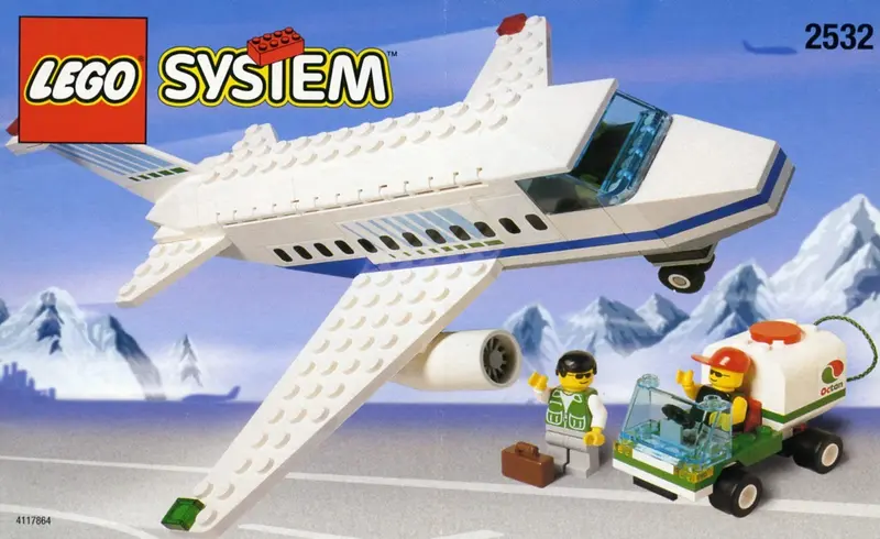 LEGO Town 2532 Aircraft and Ground Crew set