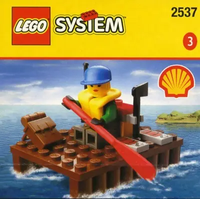 LEGO Town 2537 Extreme Team Raft set