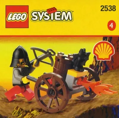 LEGO Castle 2538 Fire-Cart set