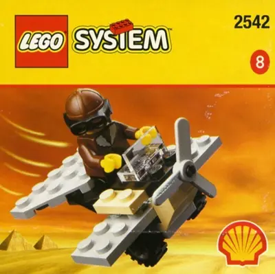 LEGO Adventurers 2542 Adventurers Aeroplane set