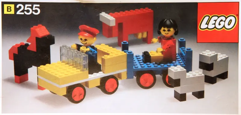 LEGO Building Set with People 255 Farming Scene set