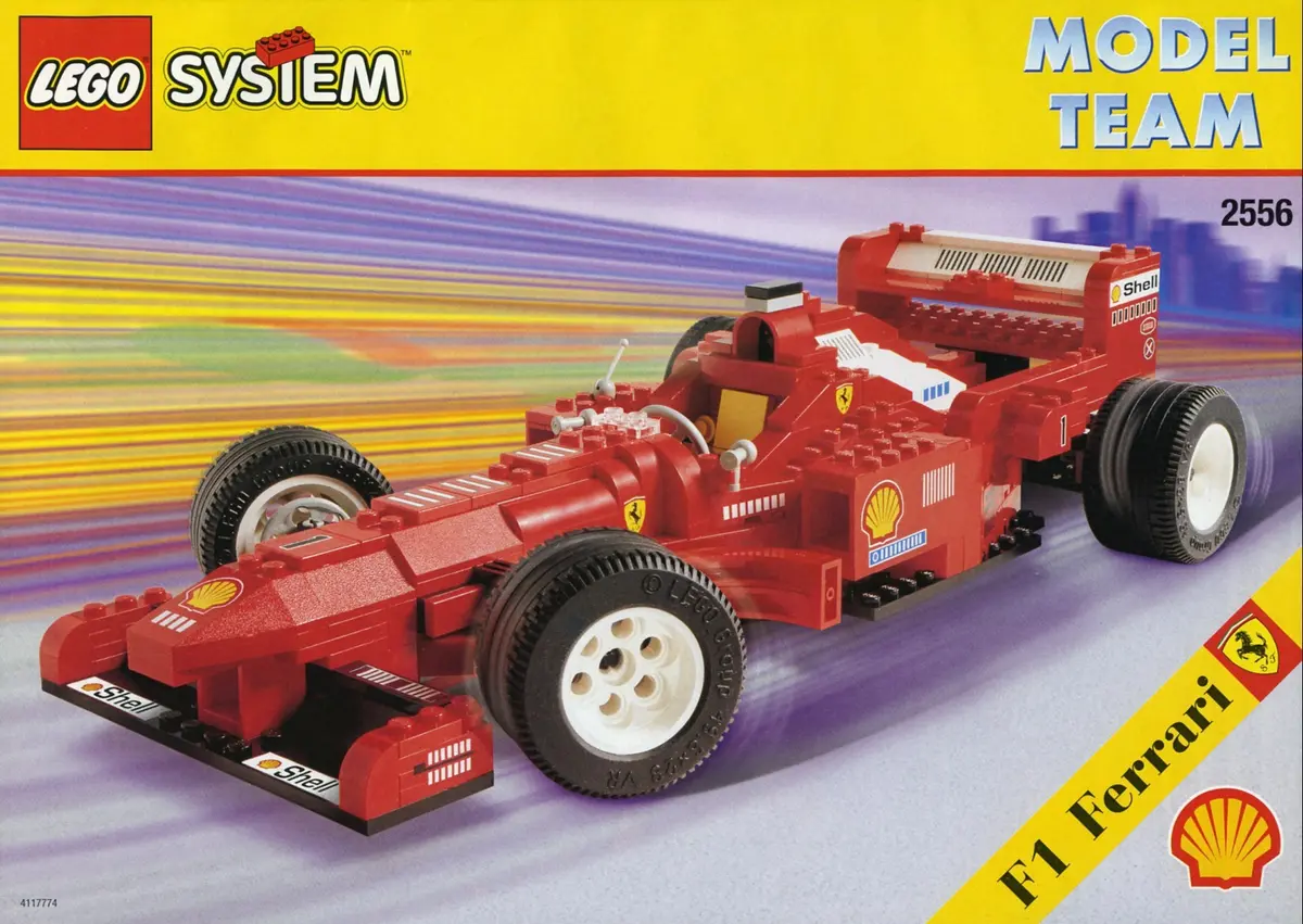 LEGO Model Team 2556 Ferrari Formula 1 Racing Car set