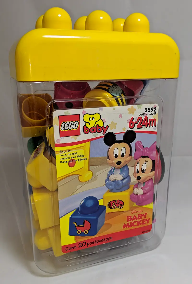 LEGO Baby 2592 Baby Mickey & Baby Minnie set