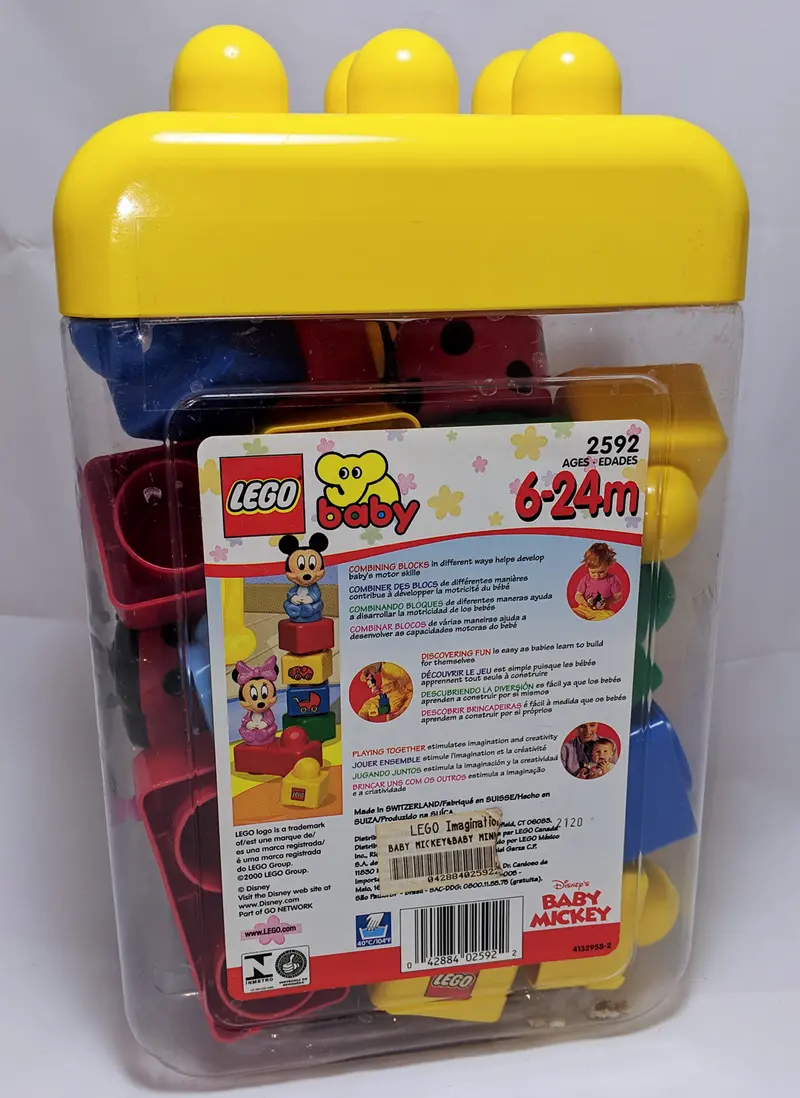 LEGO Baby 2592 Baby Mickey & Baby Minnie set, image 2