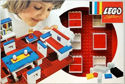 LEGO Homemaker 260 Dolls Living Room set