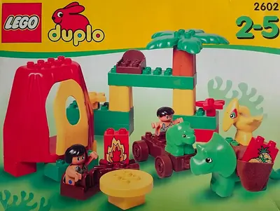 LEGO DUPLO 2602 Dinosaurs Family Home set