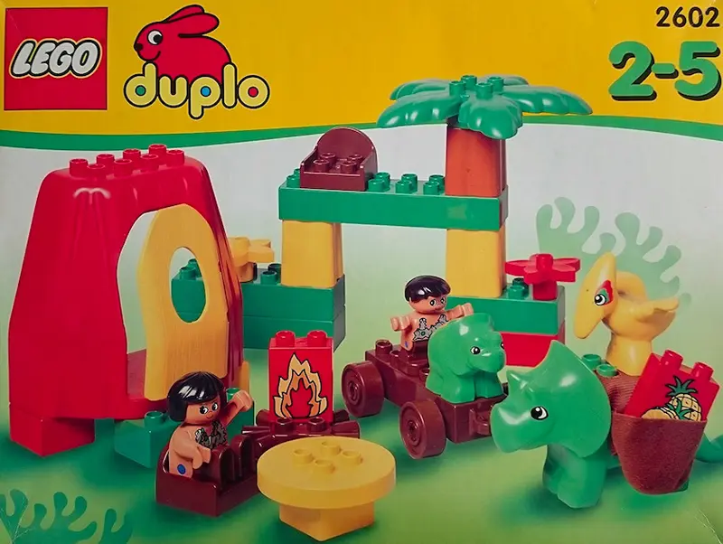 LEGO DUPLO 2602 Dinosaurs Family Home set