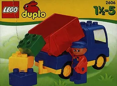 LEGO DUPLO 2606 Dump Truck set