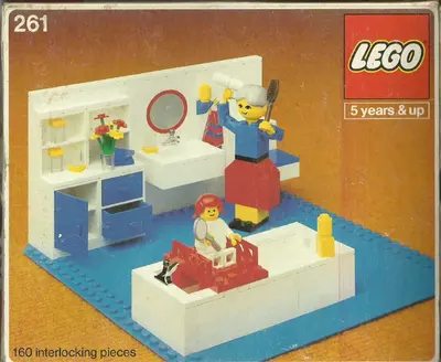 LEGO Homemaker 261 Bathroom set