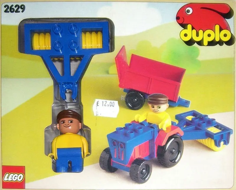 LEGO DUPLO 2629 Tractor and Farm Machinery set