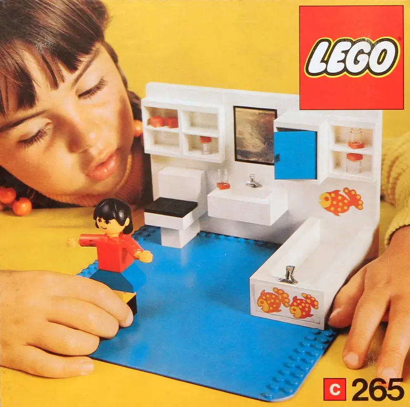 LEGO Homemaker 265 Bathroom set