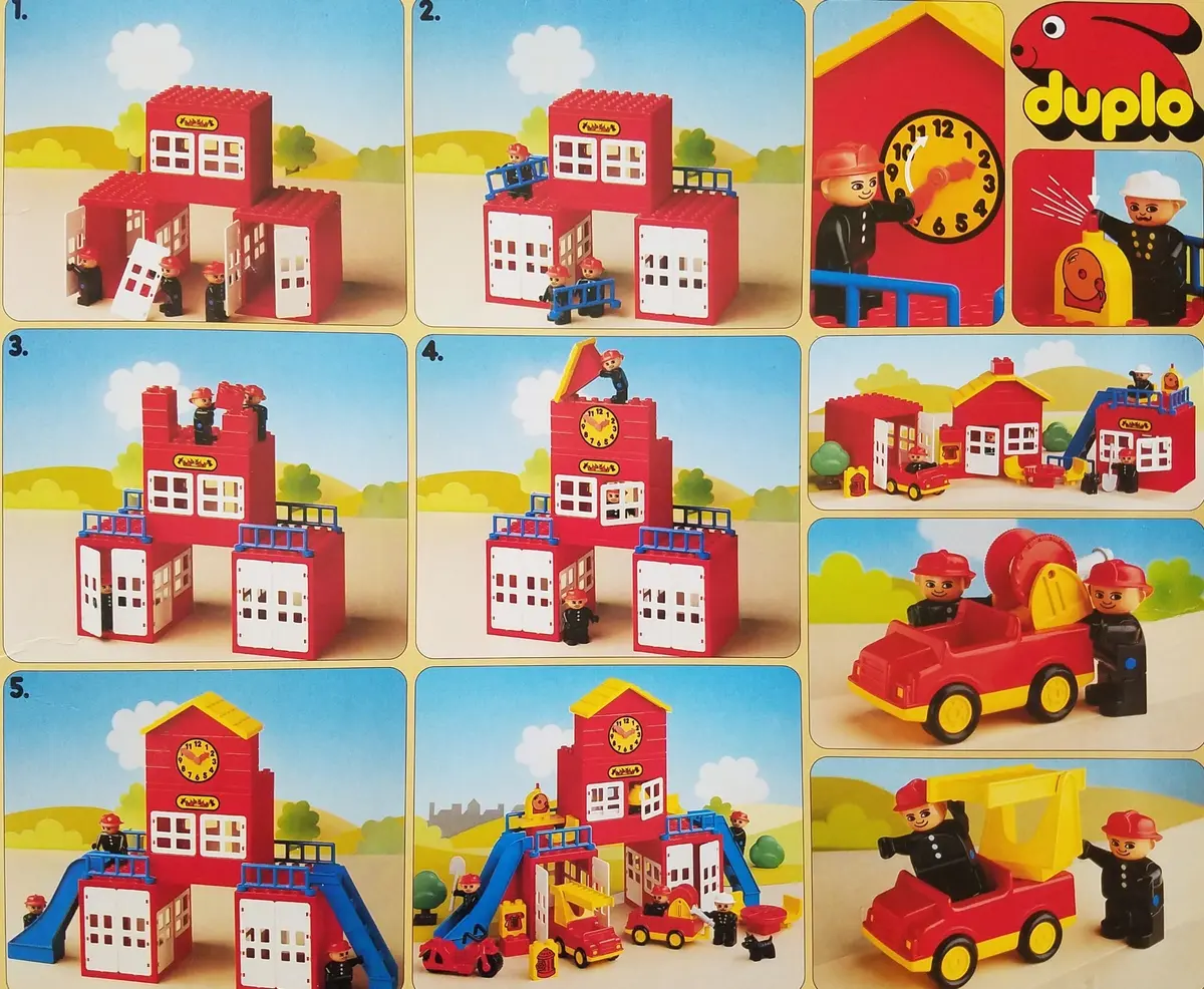 LEGO DUPLO 2658 Fire Station set, image 2