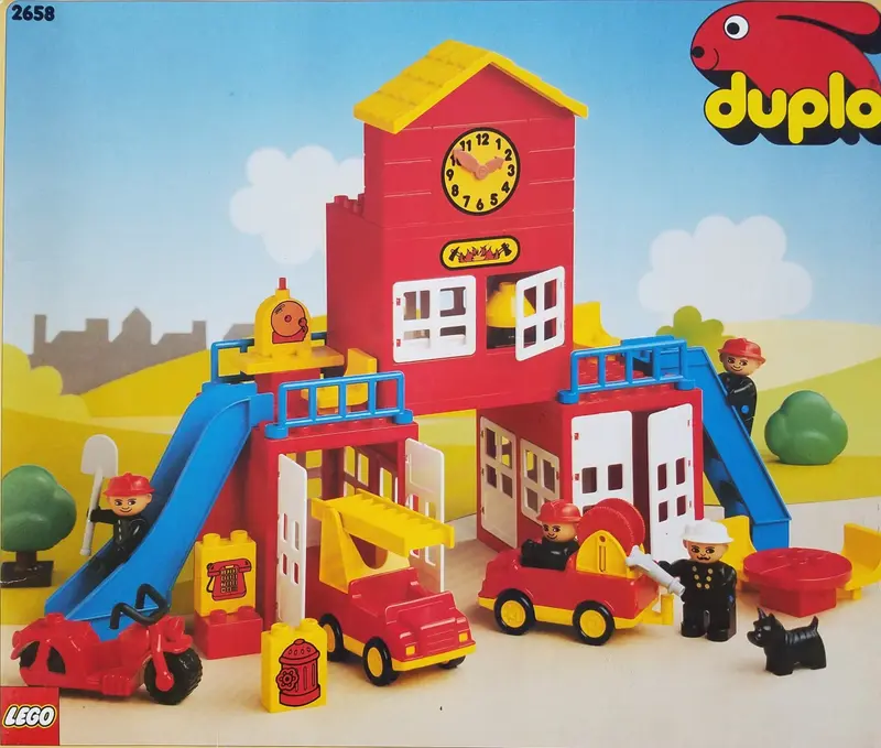 LEGO DUPLO 2658 Fire Station set