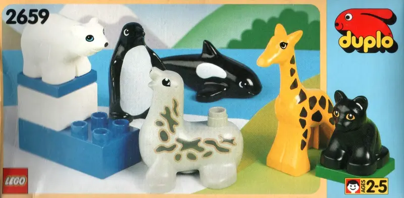 LEGO DUPLO 2659 Baby Animals set