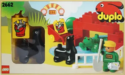 LEGO DUPLO 2662 Crocodile and Sea Lion set