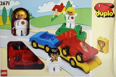 LEGO DUPLO 2671 Grand Prix Racing Team set