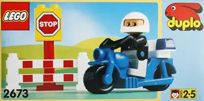 LEGO DUPLO 2673 Motorcycle Patrol set