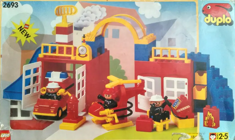 LEGO DUPLO 2693 Fire Station set