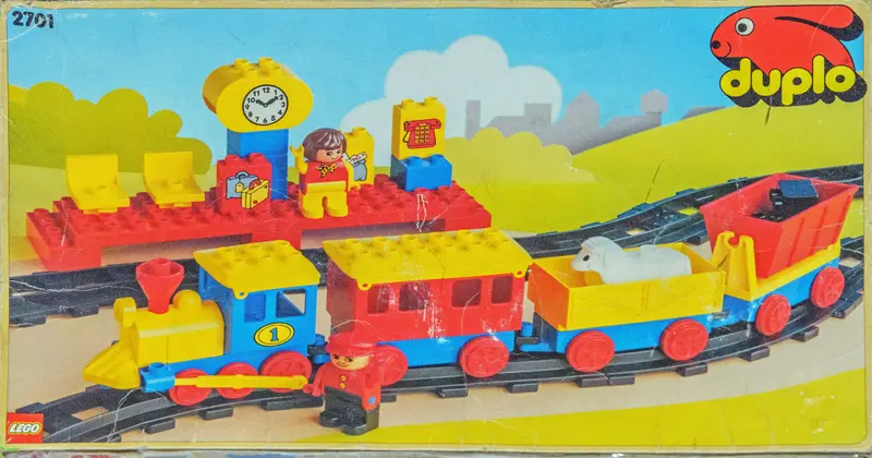 LEGO DUPLO 2701 Train and Station Set set