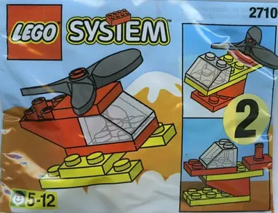 LEGO Basic 2710 Helicopter set