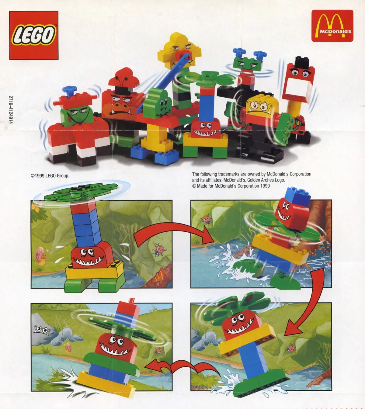 LEGO Basic 2719 Heli-Monster set