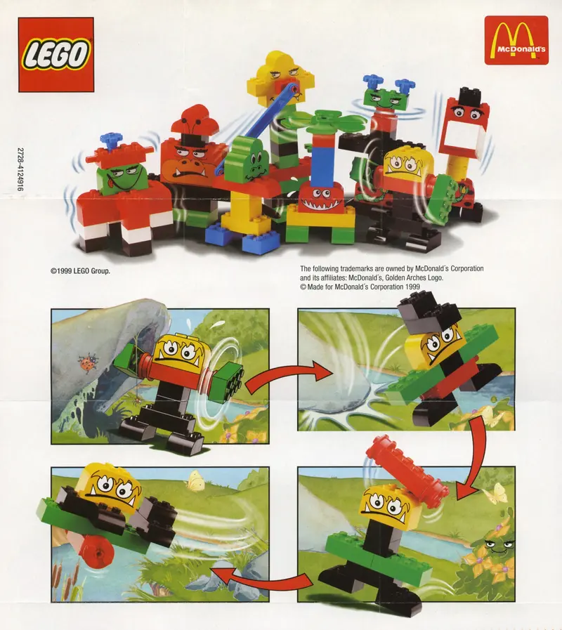 LEGO Basic 2728 The Chopper set