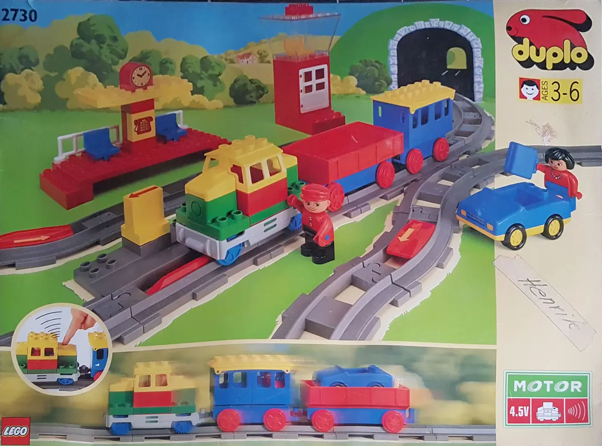 LEGO DUPLO 2730 Electric Play Train Set set