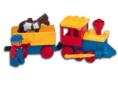 LEGO DUPLO 2731 Push-Along Play Train set