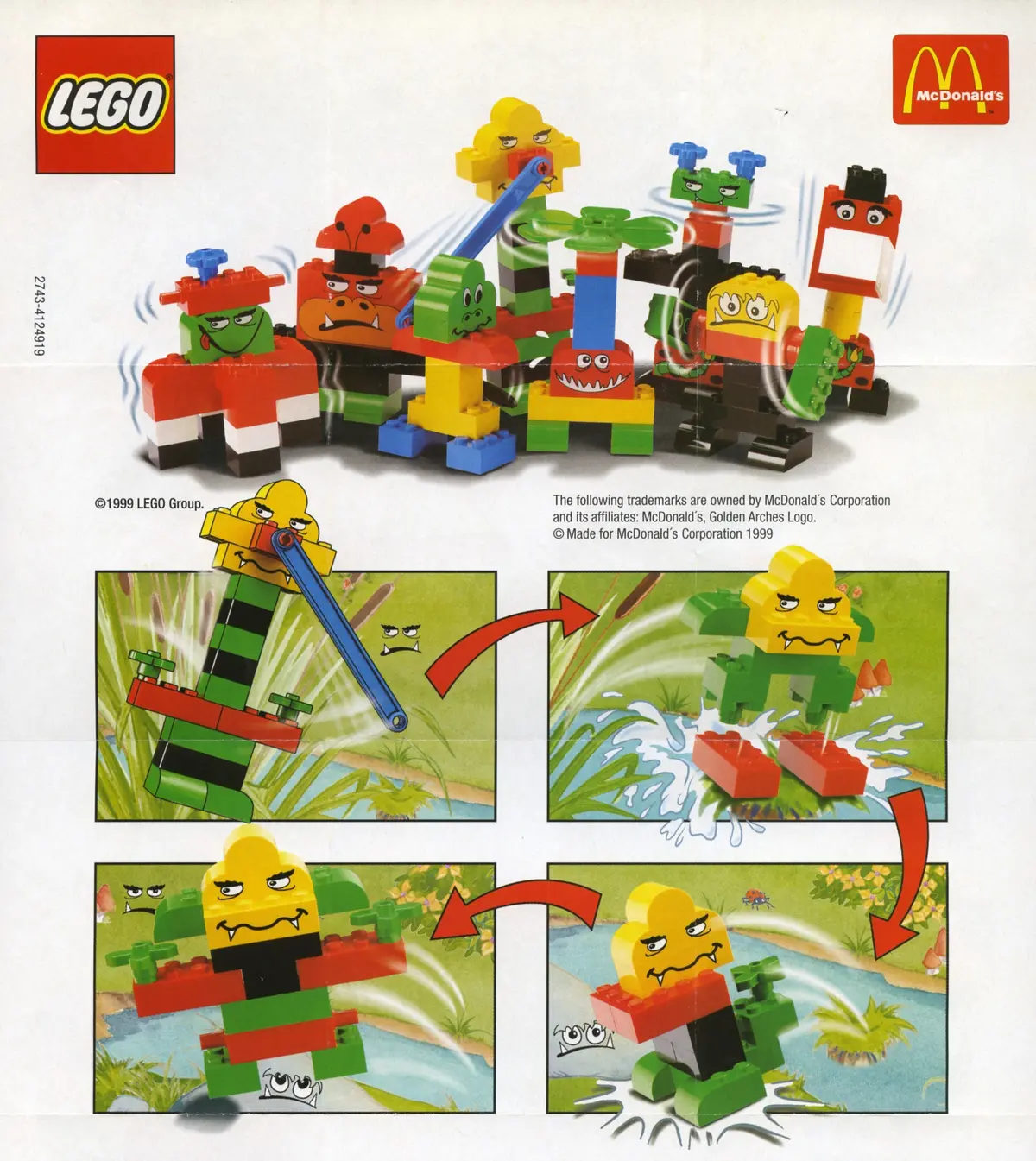 LEGO Basic 2743 Pendulum Nose set