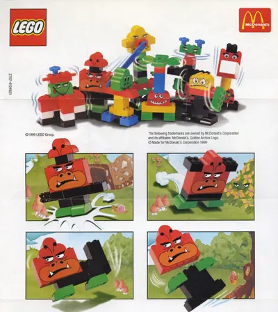 LEGO Basic 2757 Bad Monkey set