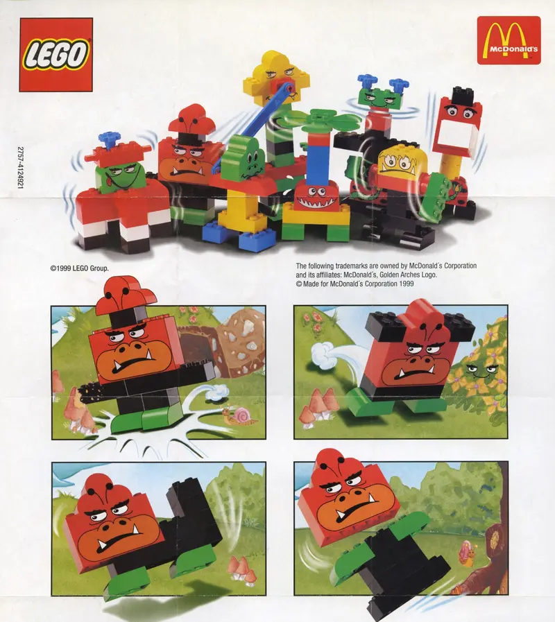 LEGO Basic 2757 Bad Monkey set