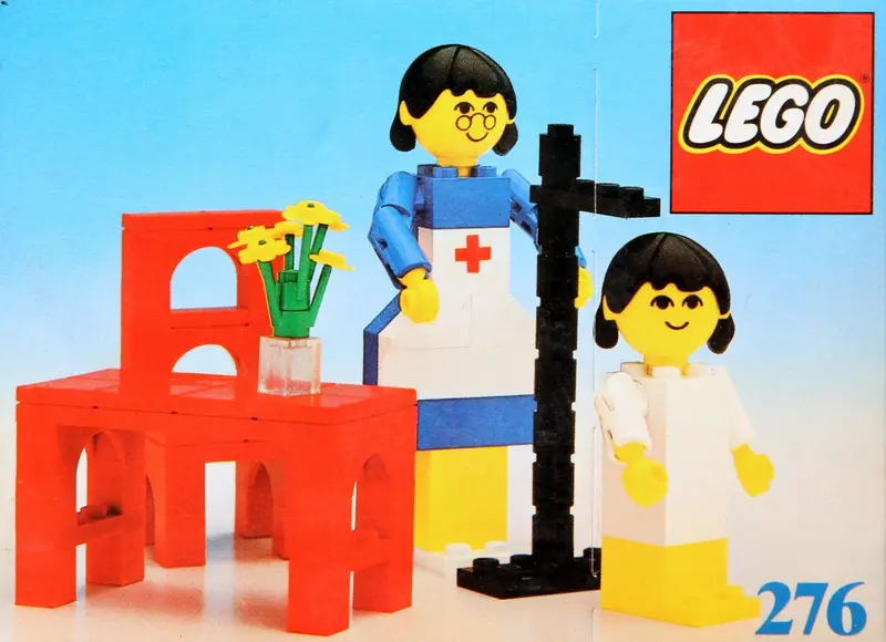LEGO Homemaker 276 Nurse and Child set