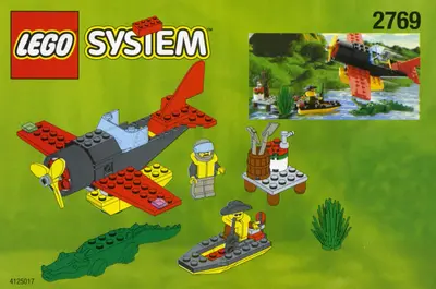 LEGO Town 2769 In-flight Jungle Express set