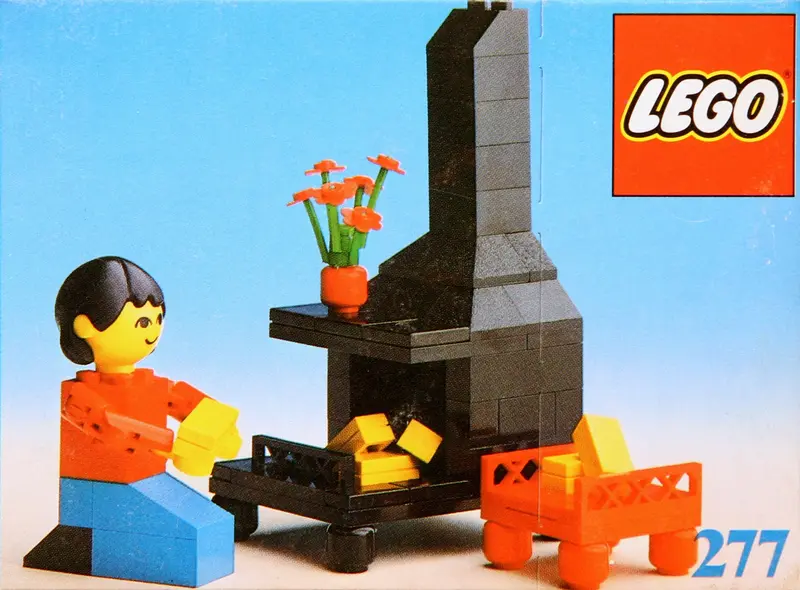 LEGO Homemaker 277 Fireplace set