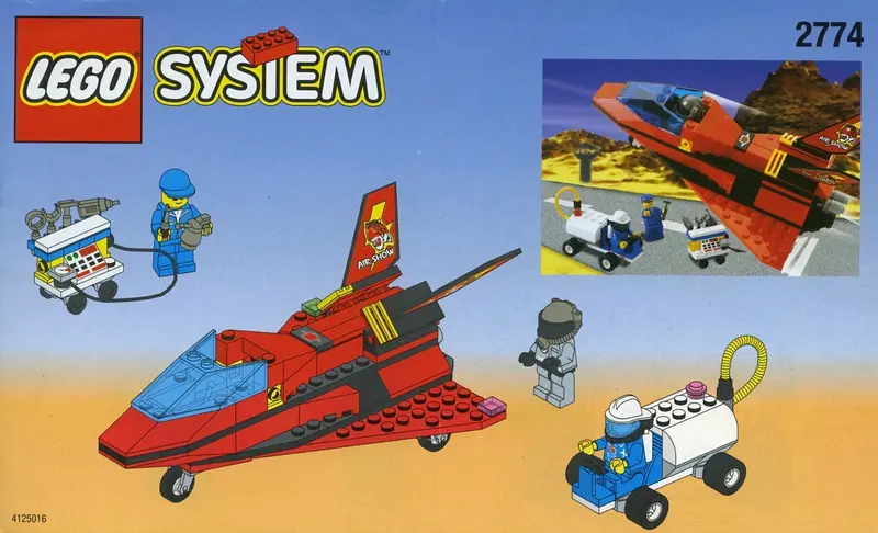 LEGO Town 2774 Red Tiger set