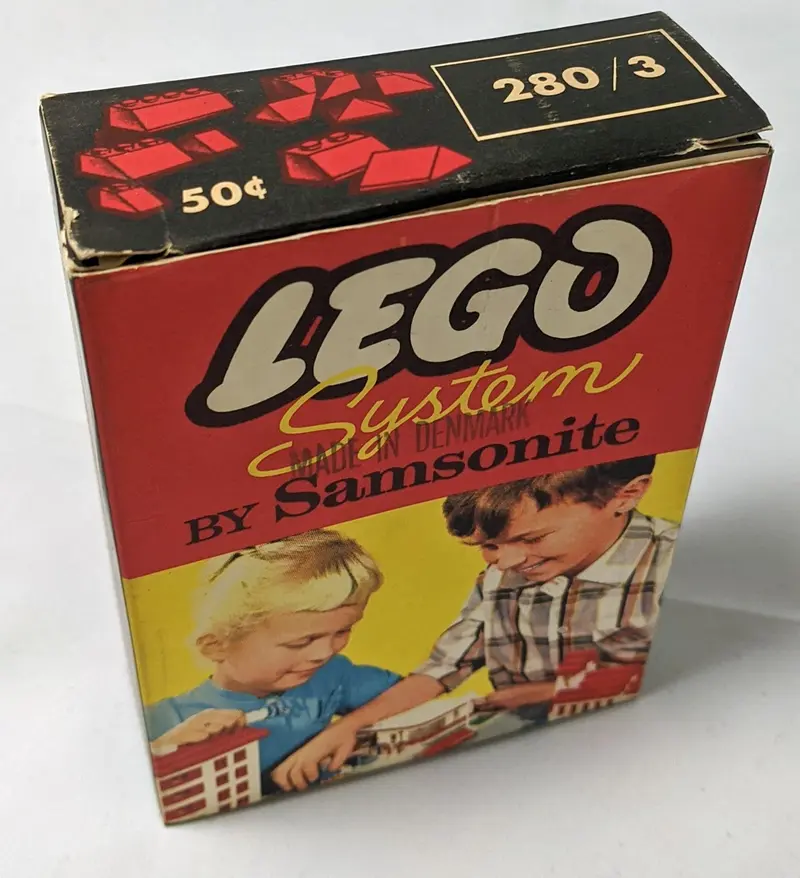 LEGO Samsonite 280_3 Assorted Bevelled Bricks set