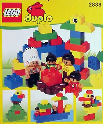 LEGO DUPLO 2838 Native American Family set