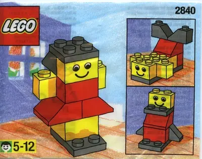 LEGO Basic 2840 Girl set