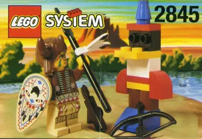 LEGO Western 2845 Indian Chief set
