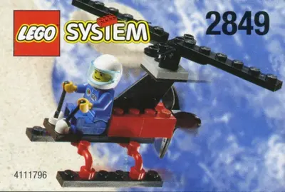 LEGO Town 2849 Helicopter set