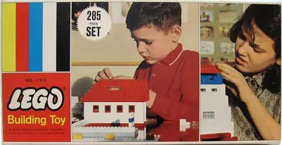 LEGO Samsonite 285 Medium Basic Set set