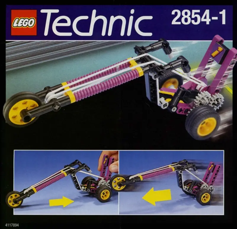 LEGO Technic 2854 Bungee Chopper set