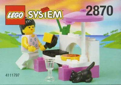 LEGO Town 2870 Paradisa Barbeque set