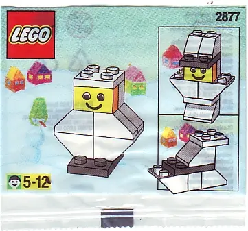 LEGO Basic 2877 Snowman set