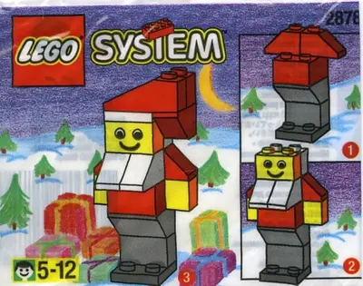 LEGO Basic 2878 Santa Claus set